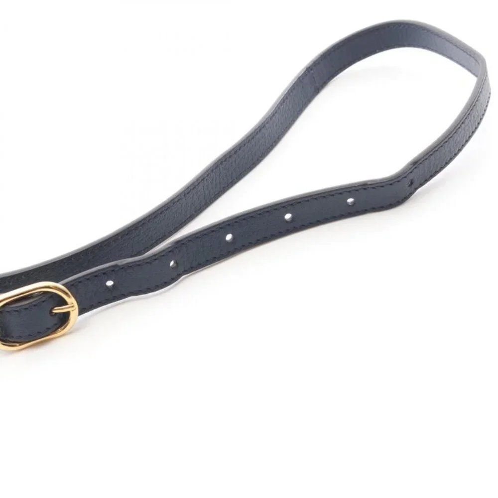 Gucci Shoulder Bag Flora White Navy Multi Floral Print Canvas Leather GG White - Picture 8 of 9